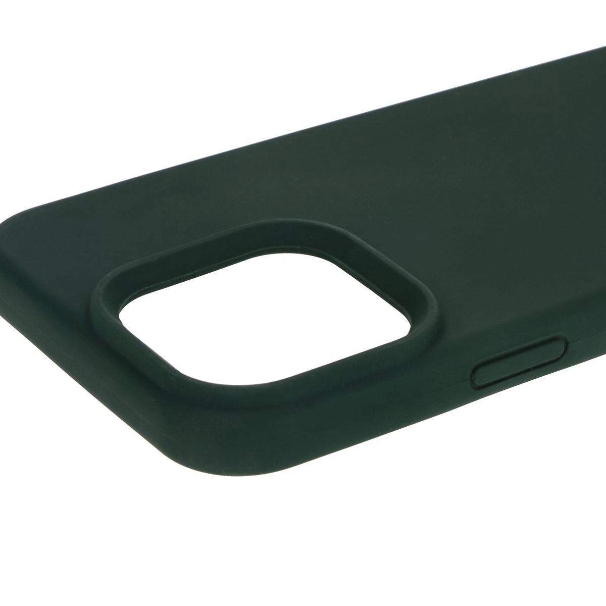 Etui Bizon Silikonowe Soft do iPhone 16 Pro Max Ciemnozielony