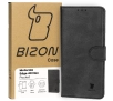 Etui Bizon z klapką Pocket do Motorola Edge 40 Neo Czarny