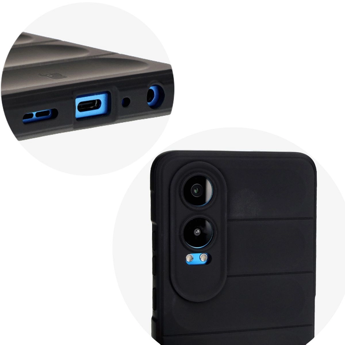 Etui Bizon Tur do OnePlus Nord CE4 Lite 5G Black