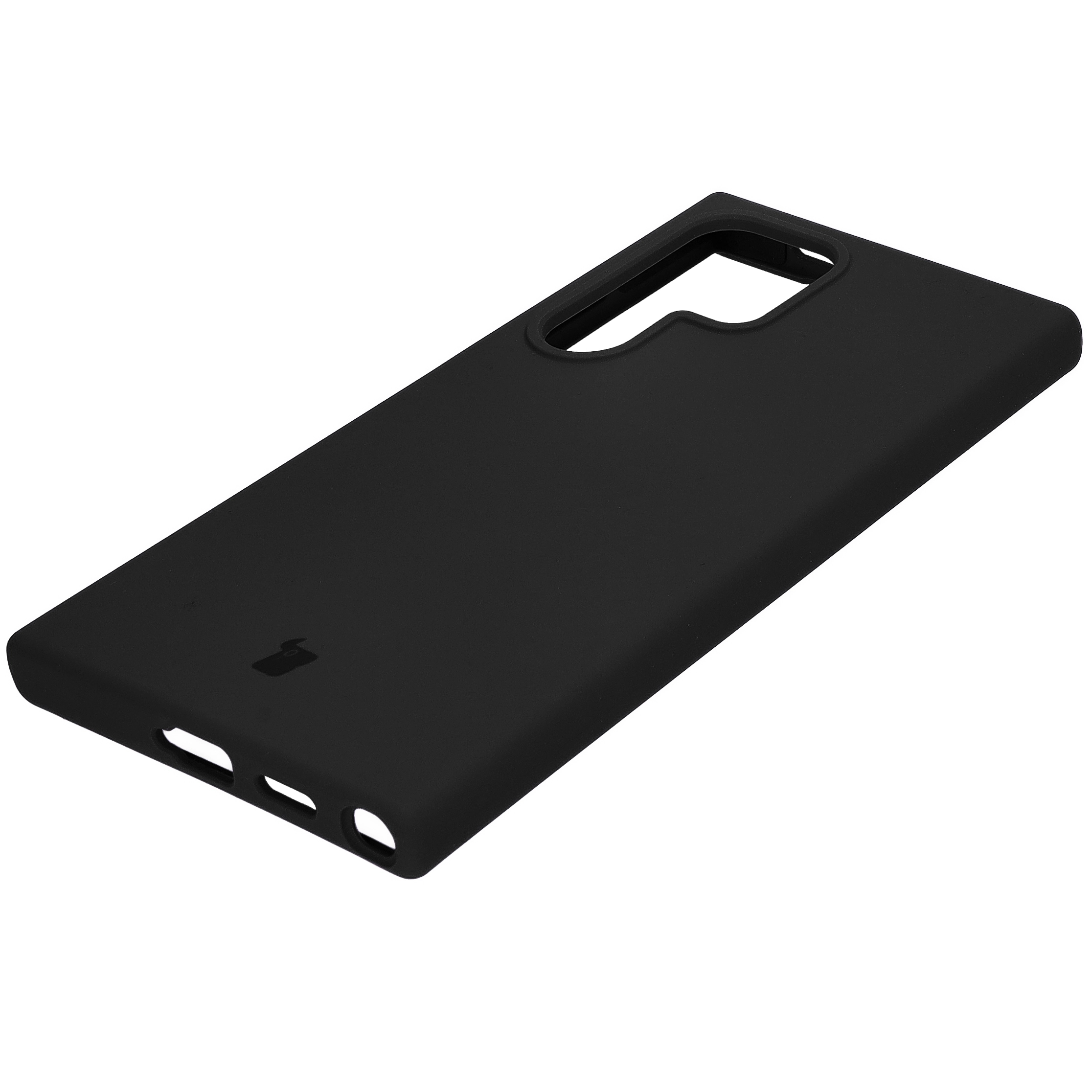 Etui Bizon Silikonowe Soft do Galaxy S24 Ultra Czarny