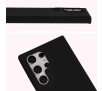 Etui Bizon Silikonowe Soft do Galaxy S24 Ultra Czarny