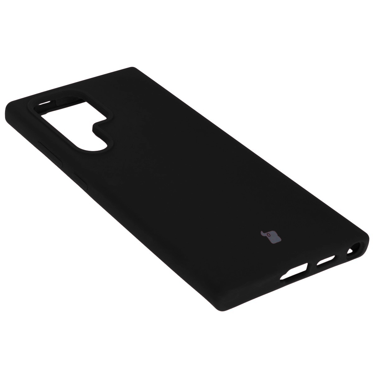 Etui Bizon Silikonowe Soft do Galaxy S24 Ultra Czarny