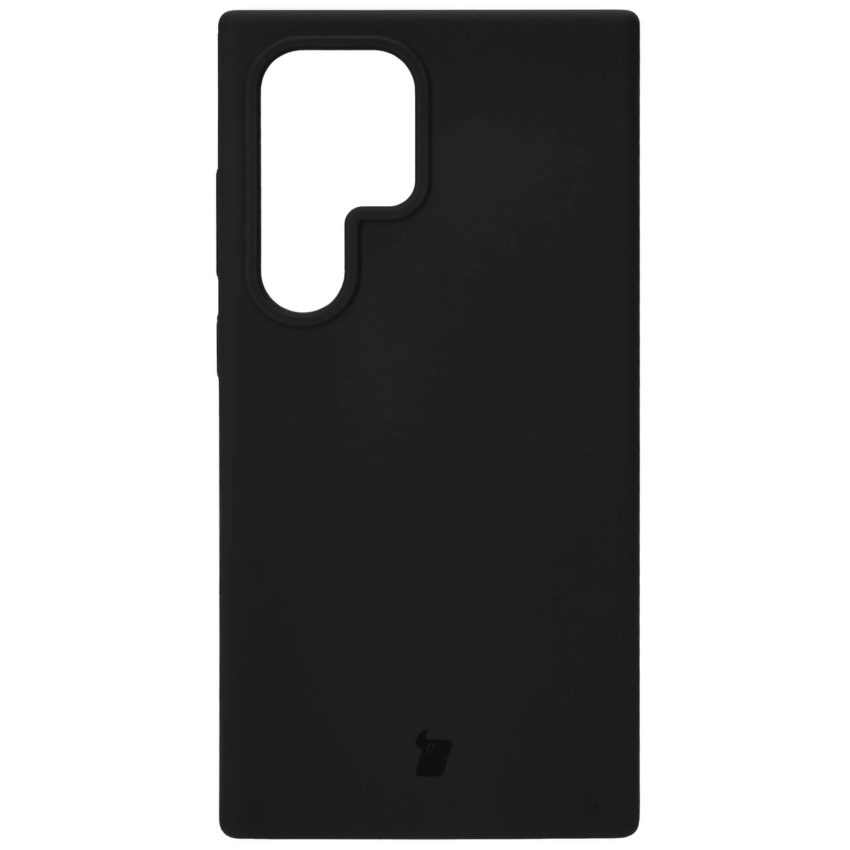 Etui Bizon Silikonowe Soft do Galaxy S24 Ultra Czarny