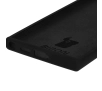 Etui Bizon Silikonowe Soft do Galaxy S24 Ultra Czarny