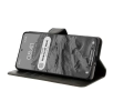Etui Bizon z klapką Pocket do Realme GT 6/6T/Neo 6/Neo 6 SE Czarny