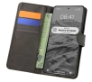 Etui Bizon z klapką Pocket do Realme GT 6/6T/Neo 6/Neo 6 SE Czarny