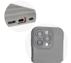 Etui Bizon Tur do iPhone 16 Pro Max Light Grey