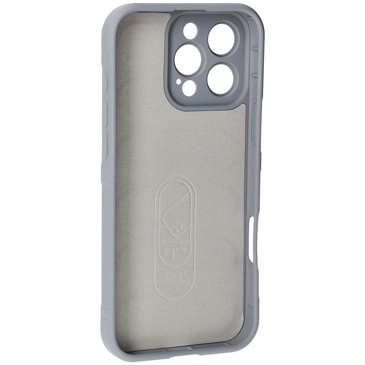 Etui Bizon Tur do iPhone 16 Pro Max Light Grey