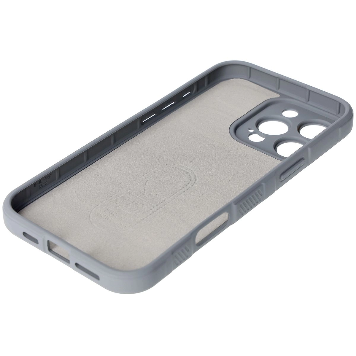Etui Bizon Tur do iPhone 16 Pro Max Light Grey
