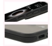Etui Bizon Eclipse z MagSafe i podstawką do Galaxy S24 FE Przydymione z czarną ramką