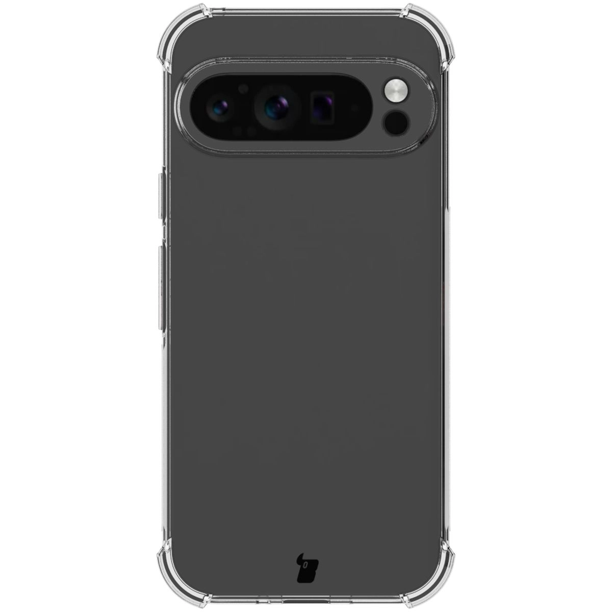 Etui Bizon Elastyczne Salpa do Google Pixel 9 Pro XL Przezroczysty