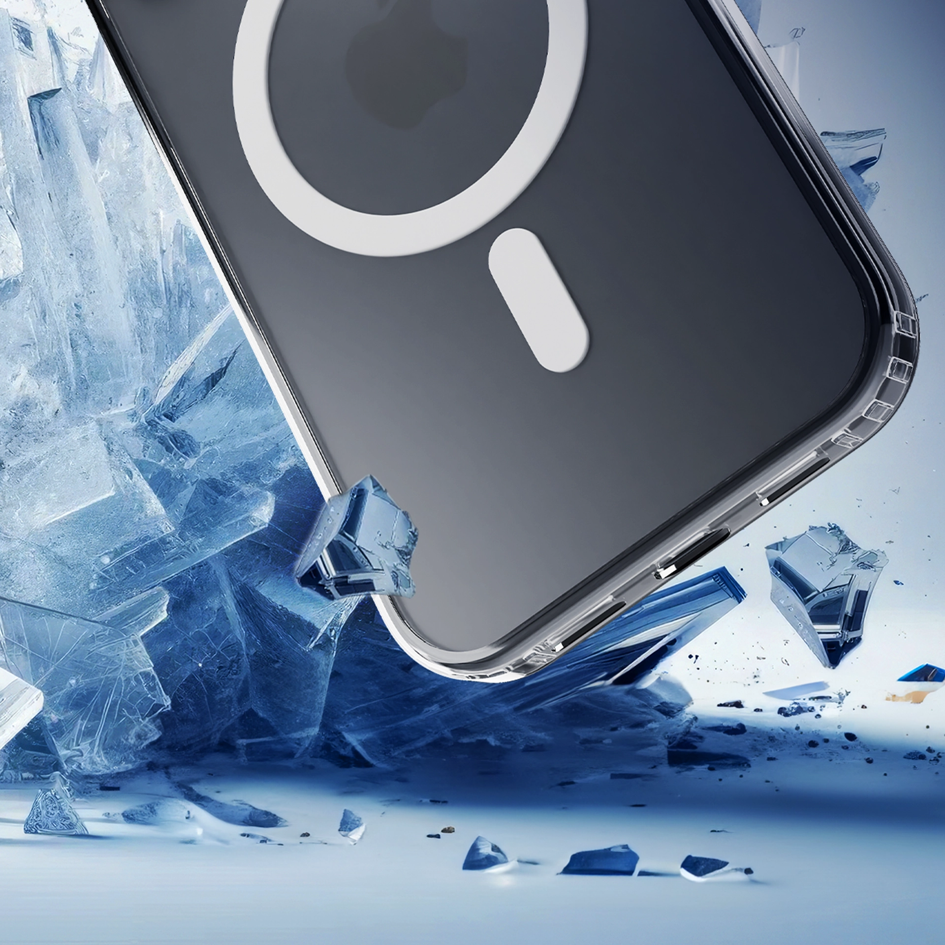 Etui 3mk Frosty MagCase do iPhone 16e Biały