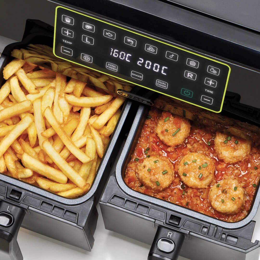 Frytkownica beztłuszczowa Ariete Air Fryer Dual 4623/00 1700W 8l