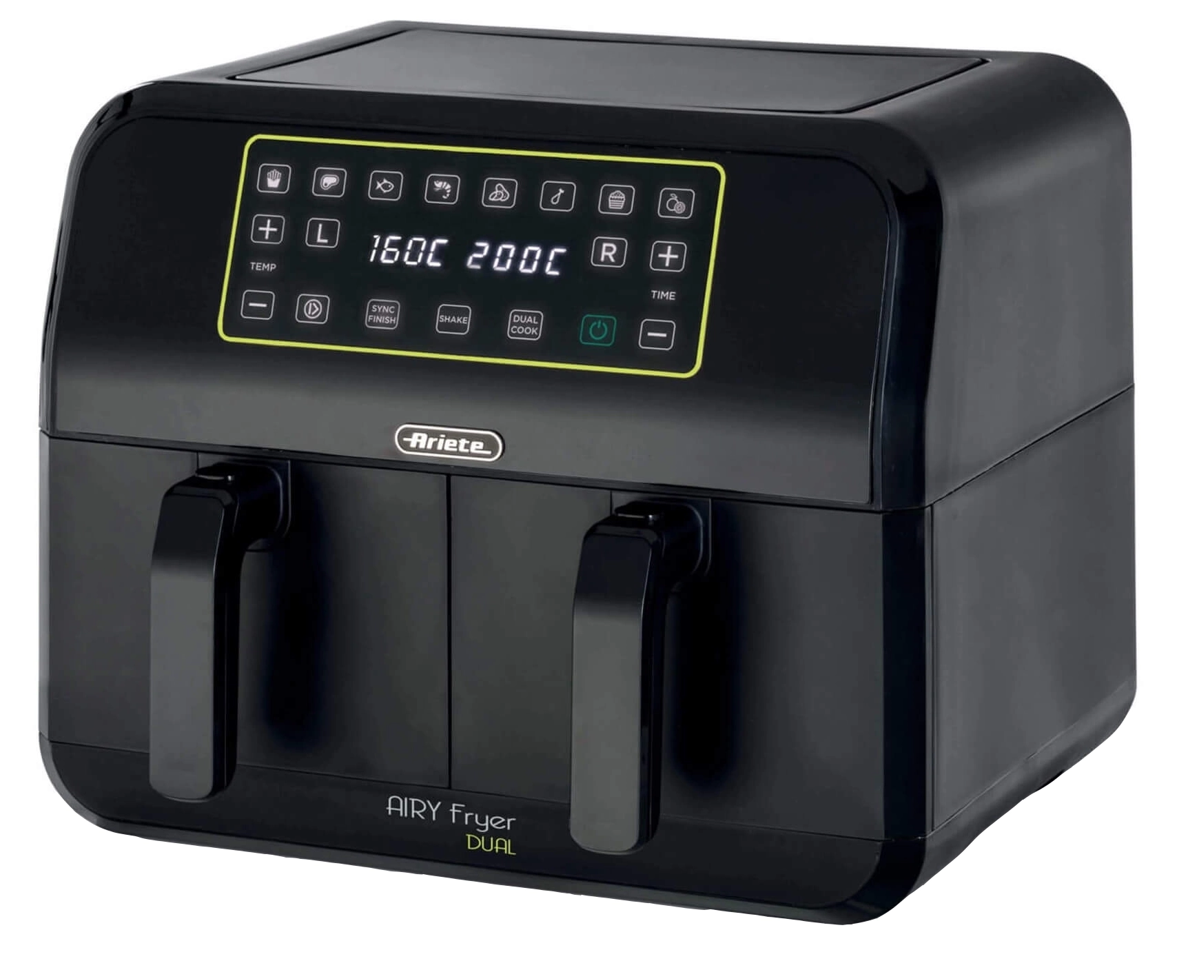 Frytkownica beztłuszczowa Ariete Air Fryer Dual 4623/00 1700W 8l