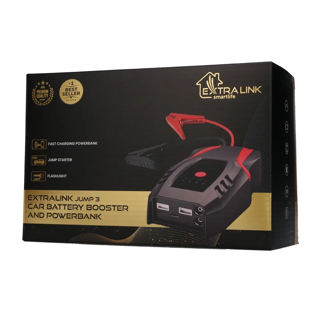 Powerbank Extralink EX.38657 Jump 3 Jump Starter 22.2Wh 14.8V, 600A