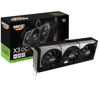 Karta graficzna Inno3D GeForce RTX 5080 X3 OC 16GB GDDR7 256bit DLSS 4