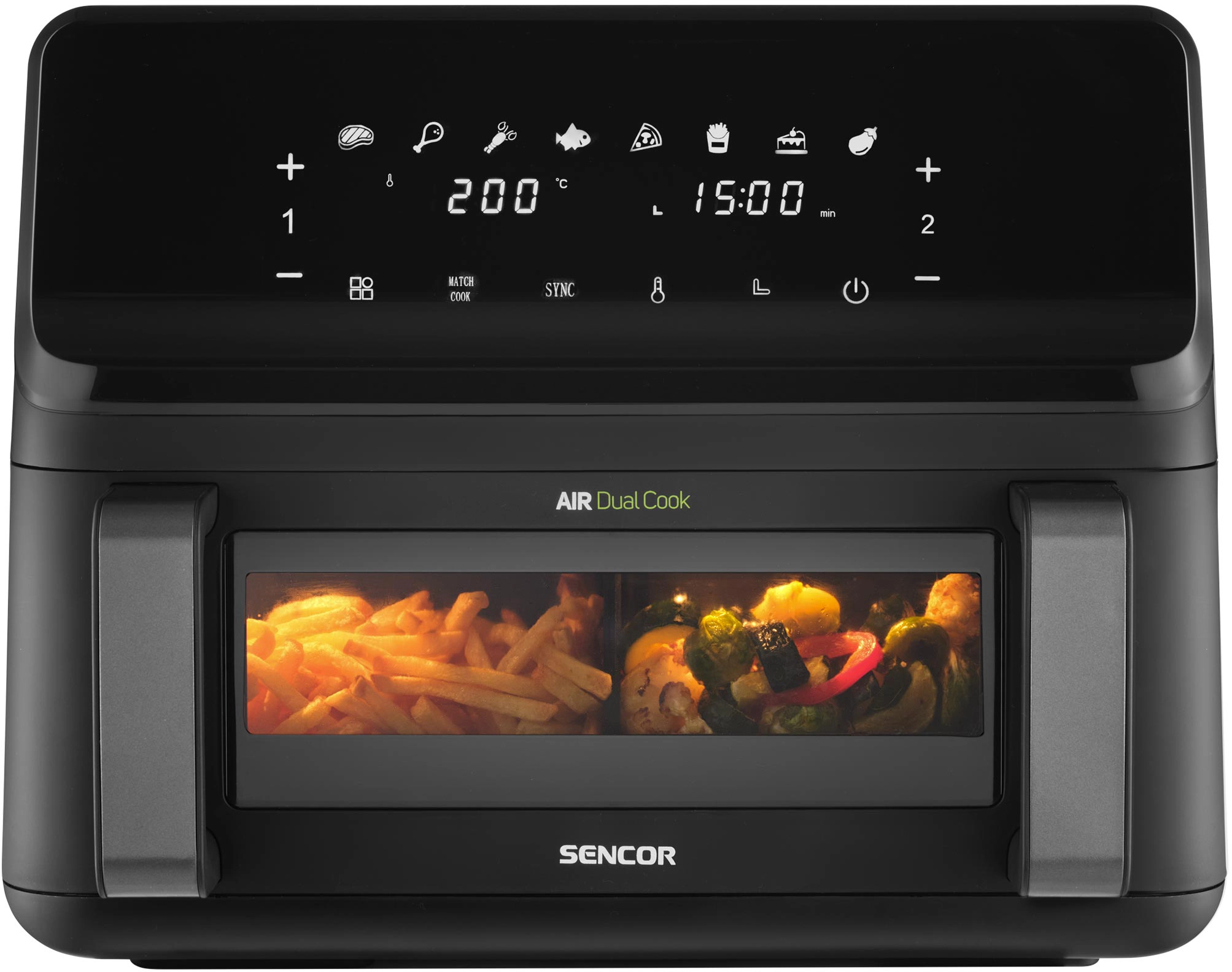 Air fryer Sencor SFR 9650BK 2700W 9l