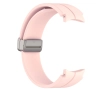 Pasek Bizon Strap Watch Silicone L do Galaxy Watch FE/7/6/6 Classic/5/5 Pro/4/4 Classic Jasno-różowy