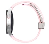 Pasek Bizon Strap Watch Silicone L do Galaxy Watch FE/7/6/6 Classic/5/5 Pro/4/4 Classic Jasno-różowy