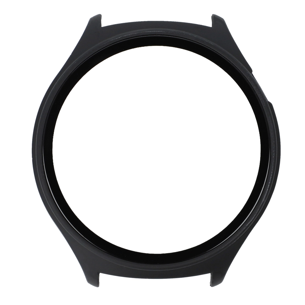 Nakładka na tarczę Bizon ze szkłem do Huawei Watch 4 46mm Czarny