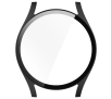 Nakładka na tarczę Bizon ze szkłem do Galaxy Watch 7 40mm Czarny