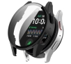 Nakładka na tarczę Bizon ze szkłem do Galaxy Watch 7 40mm Czarny