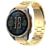 Bransoleta Bizon ze stali nierdzewnej Aura QuickFit 22mm Złoty