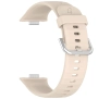 Pasek Bizon Strap Watch Silicone Pro SR do Huawei Watch Fit 3 Beżowy