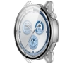 Nakładka na tarczę Bizon ze szkłem do Huawei Watch GT 5 46mm Przezroczysty
