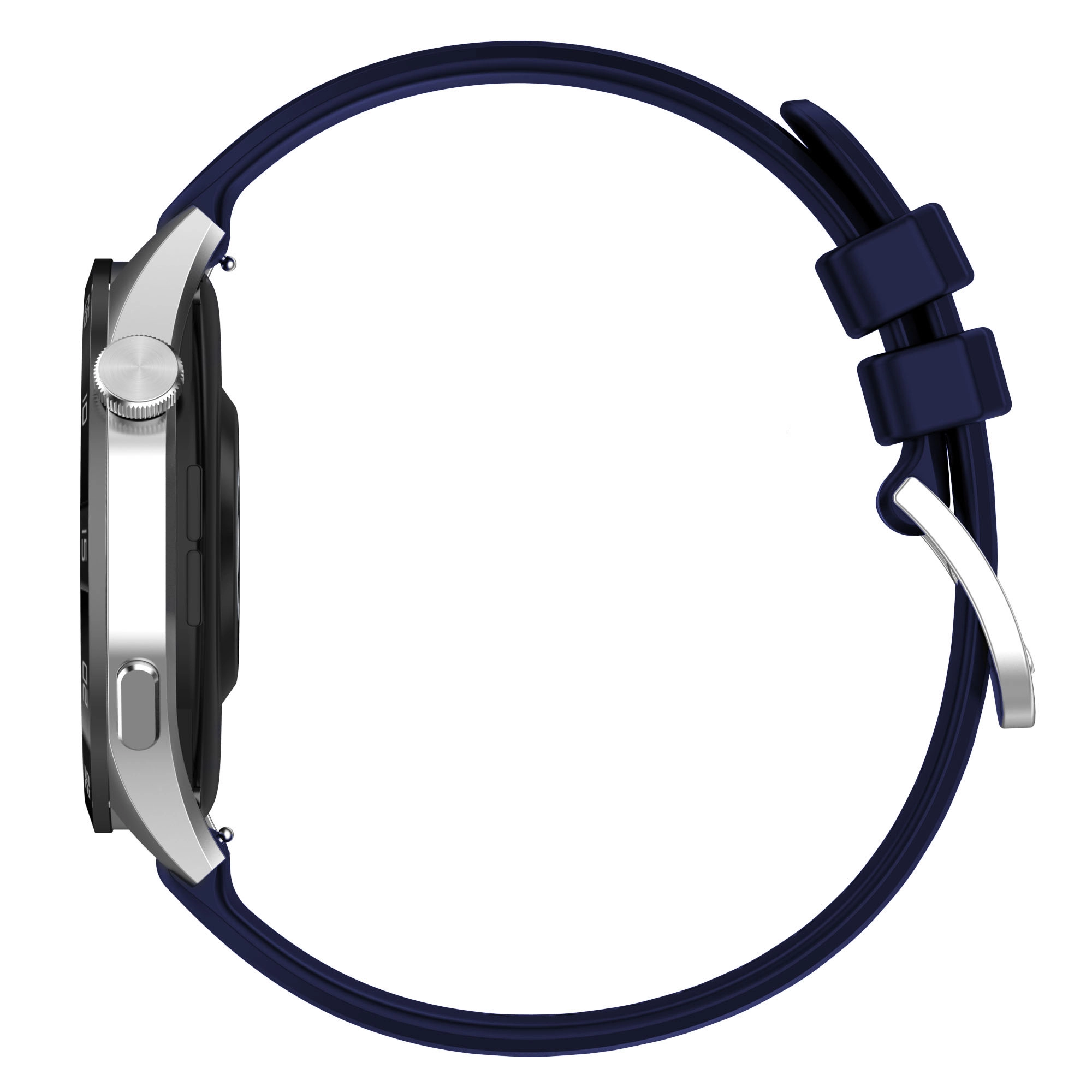 Pasek Bizon Strap Watch Silicone Pro T QuickRelease 18mm Pudrowy róż