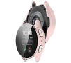 Nakładka na tarczę Bizon ze szkłem do Galaxy Watch 7 44mm Satynowo-różowy