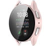 Nakładka na tarczę Bizon ze szkłem do Galaxy Watch 7 44mm Satynowo-różowy