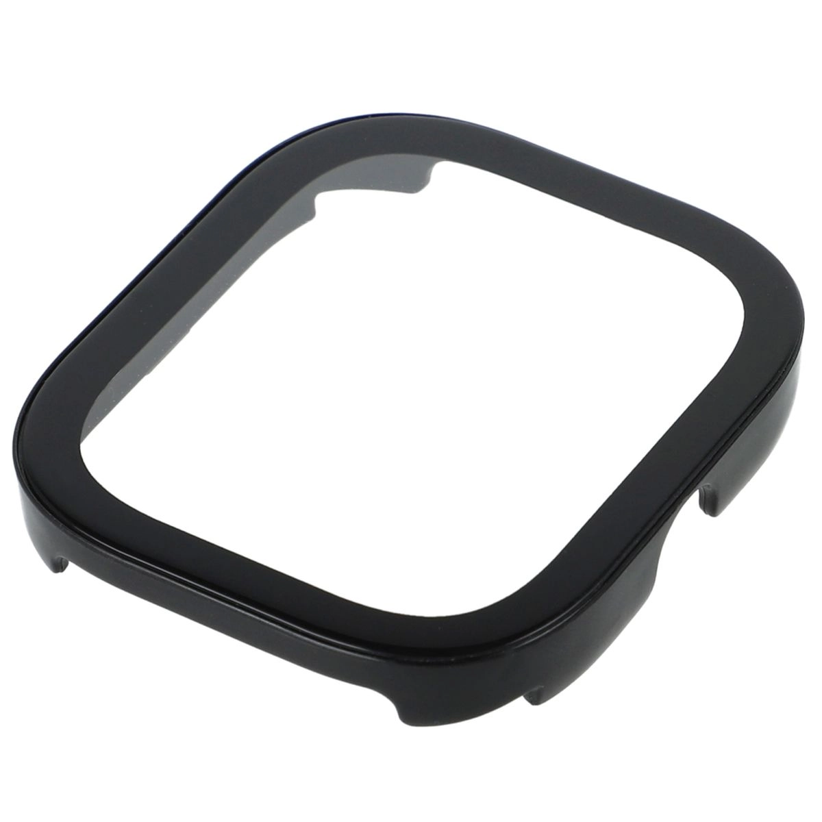Nakładka na tarczę Bizon ze szkłem do Xiaomi Redmi Watch 4 Czarny