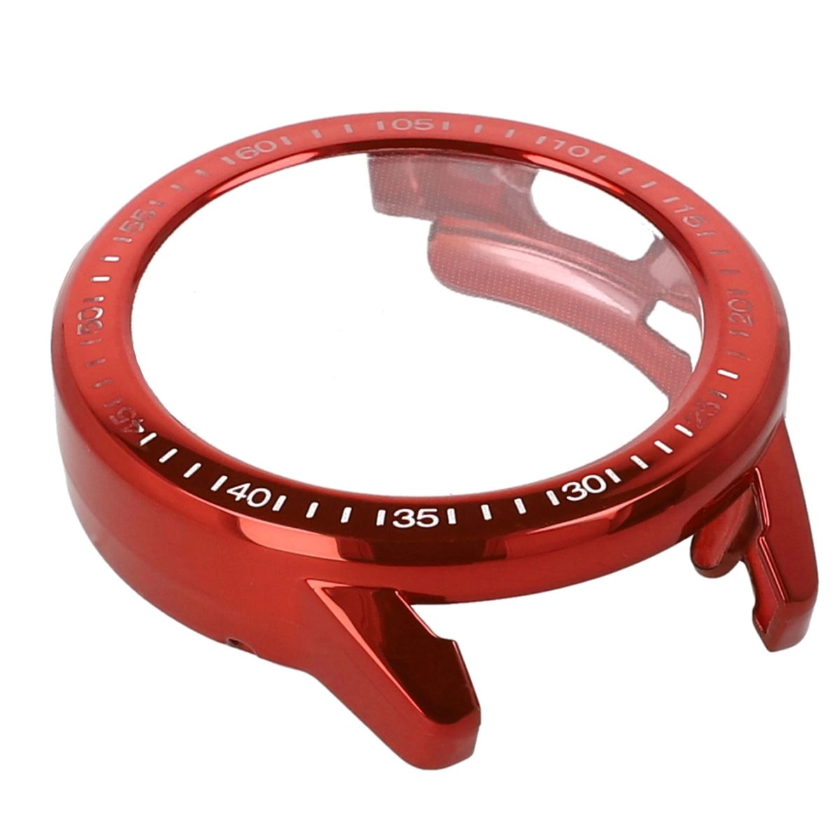 Nakładka na tarczę Bizon Felipe do Xiaomi Watch S3 47mm Czerwone