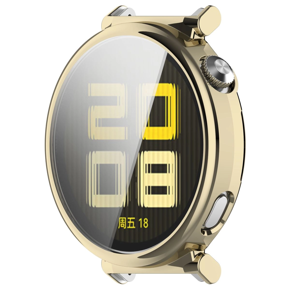 Nakładka na tarczę Bizon Felipe do Huawei Watch GT 5 41mm Złoty
