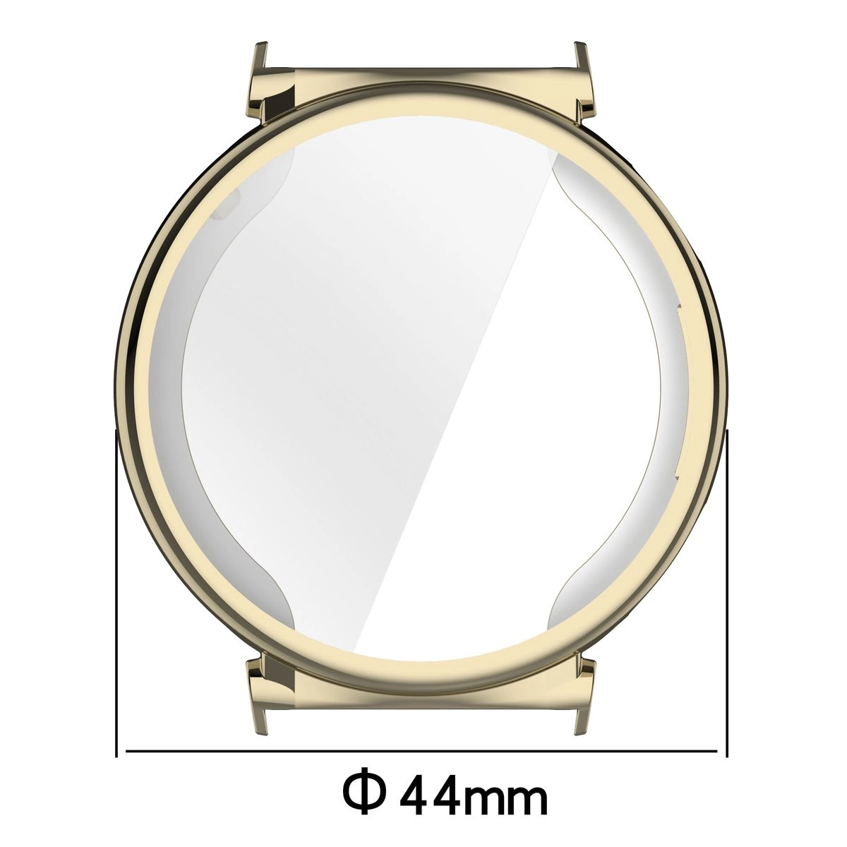 Nakładka na tarczę Bizon Felipe do Huawei Watch GT 5 41mm Złoty