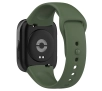 Pasek Bizon Strap Watch Dots do Xiaomi Redmi Watch 3 Active Ciemno-zielony