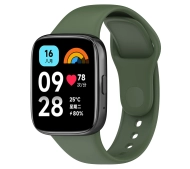Bizon Strap Watch Dots do Xiaomi Redmi Watch 3 Active Ciemno-zielony