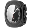 Nakładka na tarczę Bizon ze szkłem do Galaxy Watch Ultra 47mm Czarny