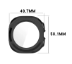 Nakładka na tarczę Bizon ze szkłem do Galaxy Watch Ultra 47mm Czarny