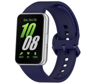 Bizon Strap Watch Silicone do Galaxy Fit 3 Granatowy