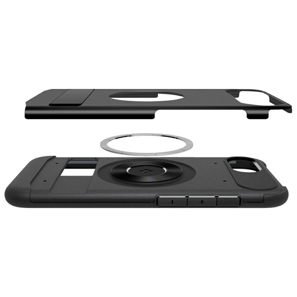 Etui Spigen Slim Armor Mag MagSafe do iPhone 16e Czarny