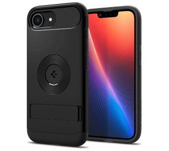 Etui Spigen Slim Armor Mag MagSafe do iPhone 16e Czarny