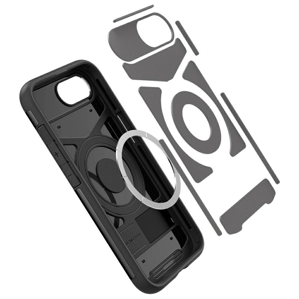 Etui Spigen Slim Armor Mag MagSafe do iPhone 16e Czarny