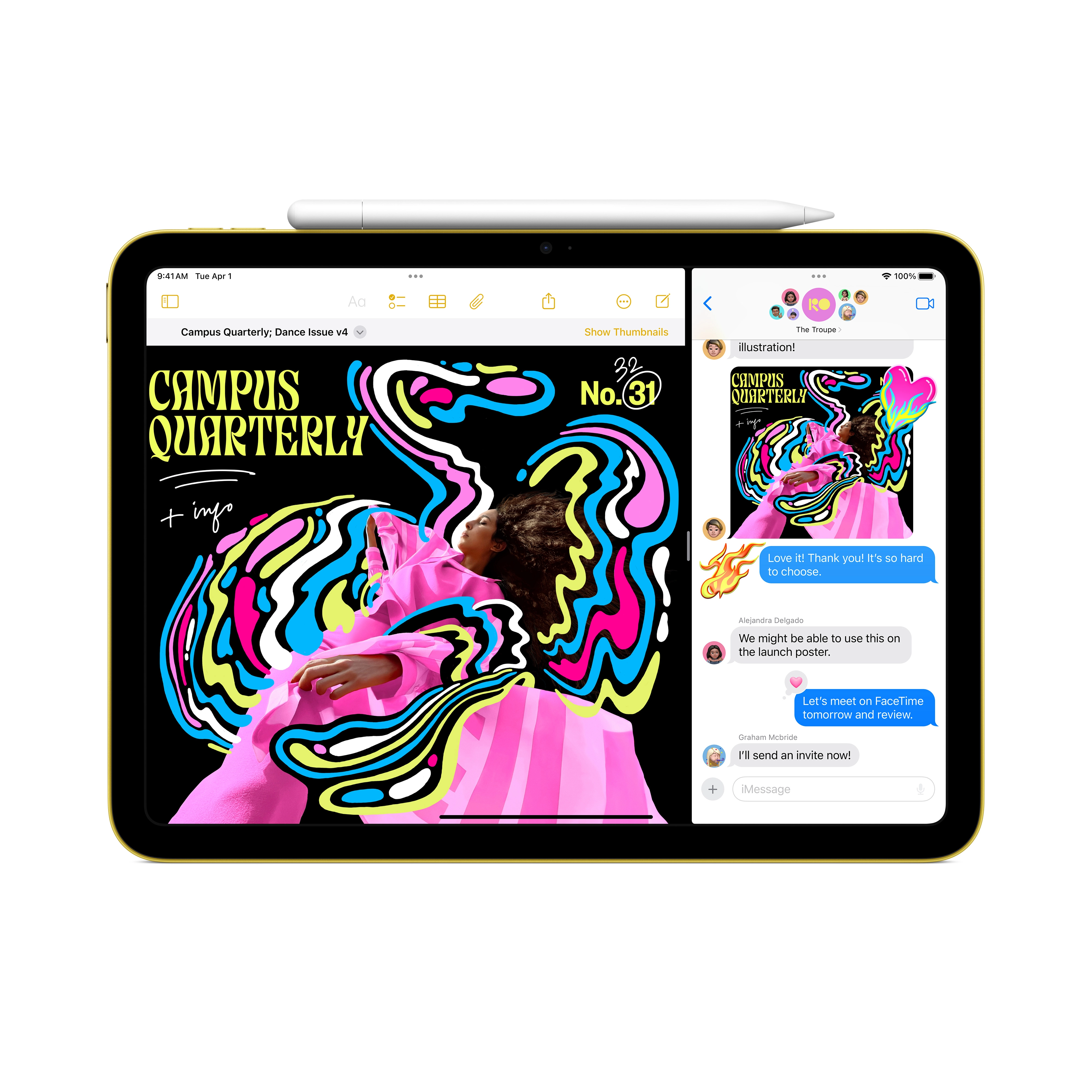 Tablet Apple iPad 11" 11 gen 128GB Wi-Fi Cellular 5G Niebieski