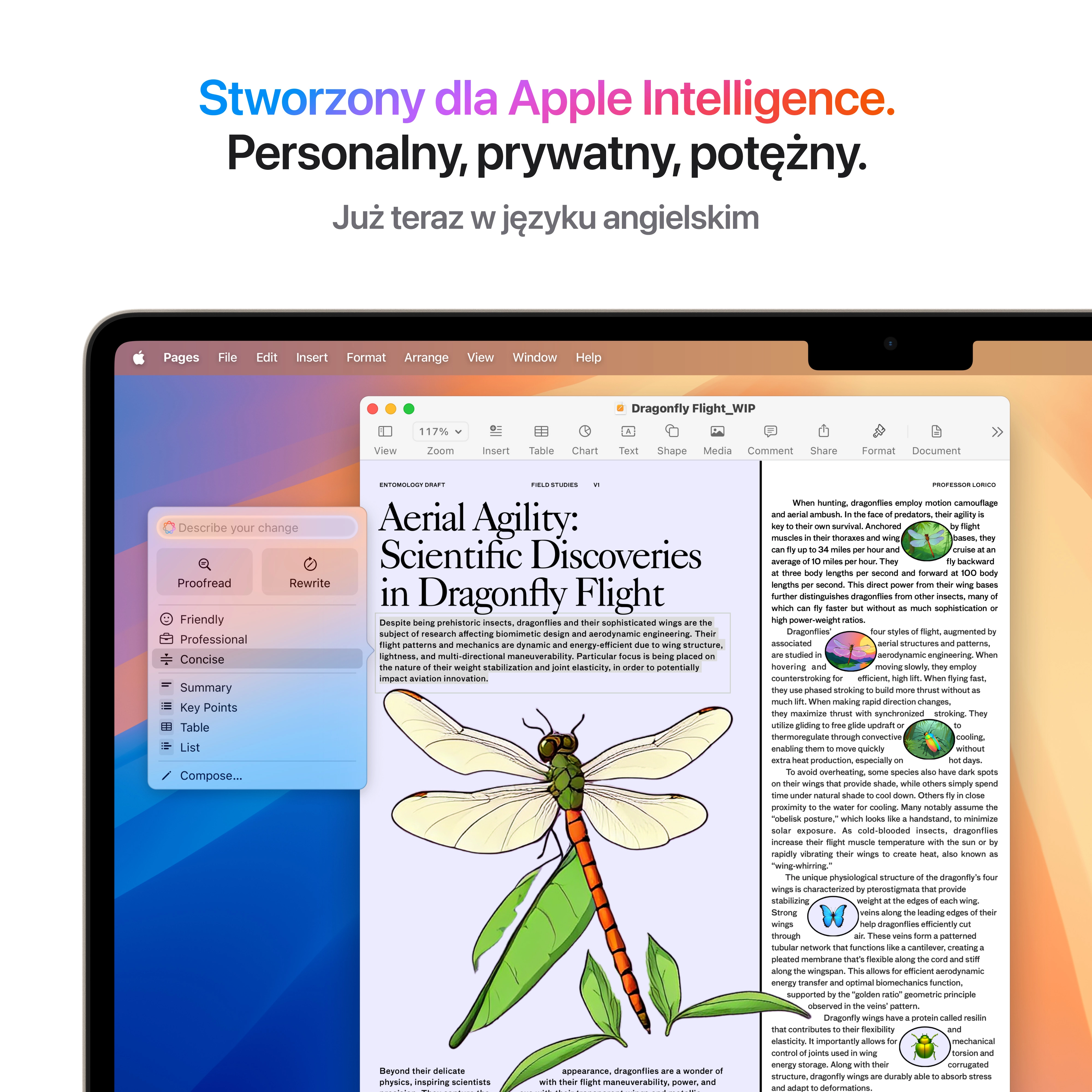 Apple MacBook Air 2025 15,3" M4 16GB RAM 512GB Dysk macOS Księżycowa poświata