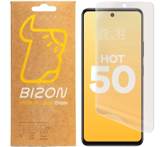 Folia ochronna Bizon matowa Film Sun do Infinix Hot 50 4G 2 sztuki