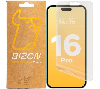 Folia ochronna Bizon matowa Film Sun do iPhone 16 Pro 2 sztuki