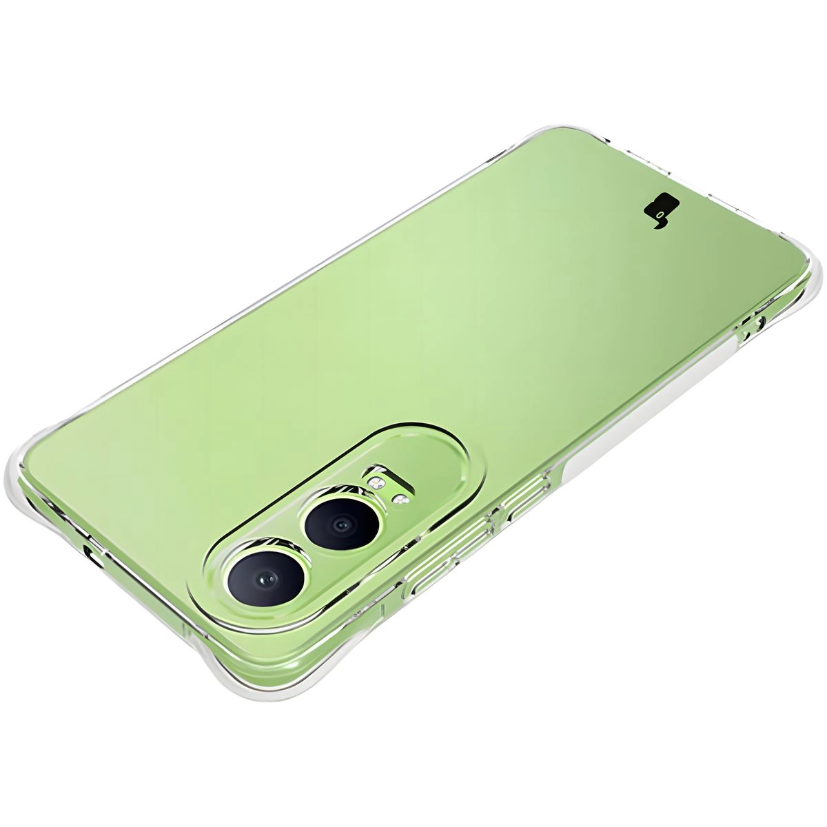 Etui Bizon Elastyczne Salpa do OnePlus Nord CE4 Lite 5G Przezroczysty