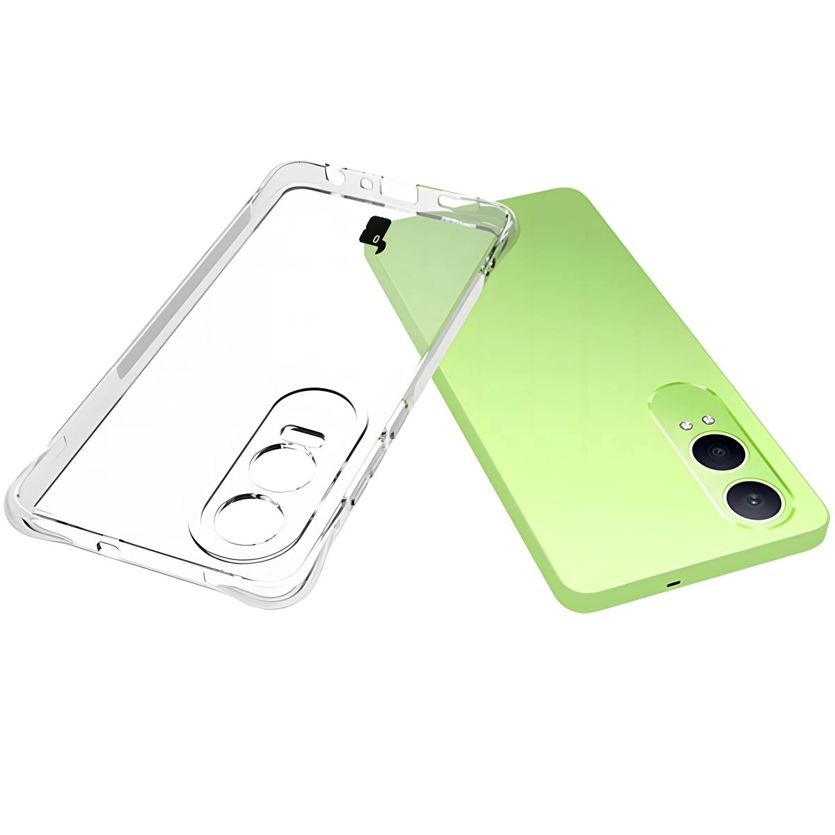 Etui Bizon Elastyczne Salpa do OnePlus Nord CE4 Lite 5G Przezroczysty